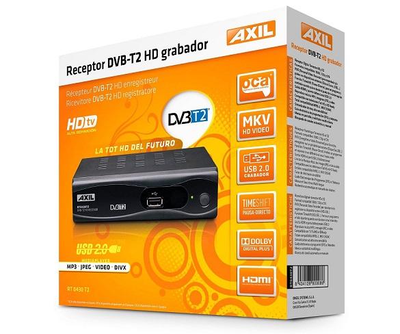 RECEPTOR ENGEL DVB-T2 HD GRABADOR RT6110T2