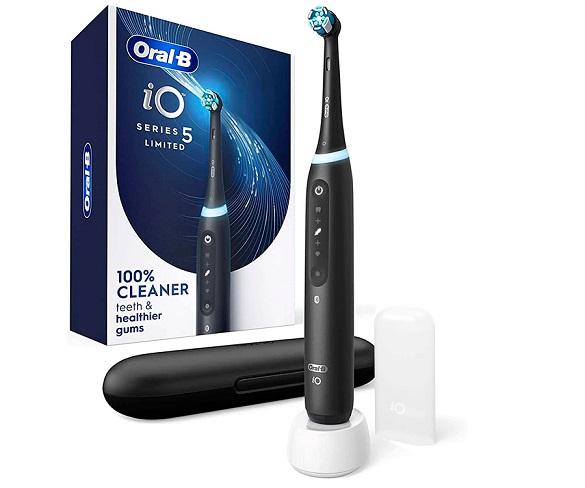 Braun Oral-B IO5 Negre + Estoig / Raspall de dents elctric recarregable / Intelligncia artificial