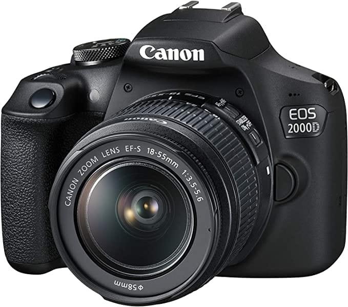 Canon EOS 2000D + EF-S 18-55mm f/3.5-5.6 III Joc de cmera SLR 24,1 MP CMOS