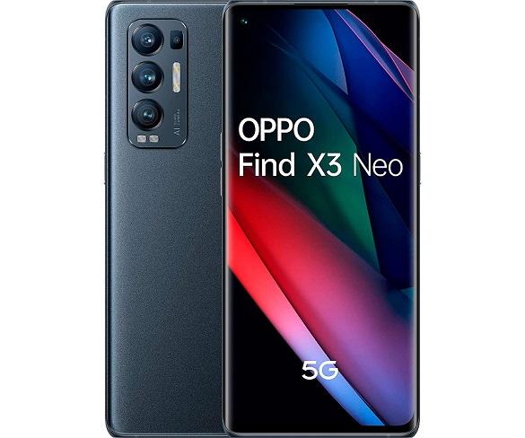 OPPO Find X3 Neo 5G Negre 12+256GB / 6.55 AMOLED 90Hz / Dual SIM