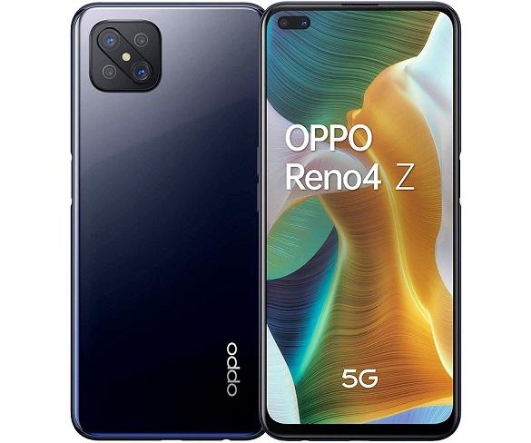 OPPO RENO 4Z 5G NEGRE TINTA MBIL DUAL SIM 6.57 120Hz FHD+ OCTACORE 128GB 8GB RAM QUADCAM 48MP