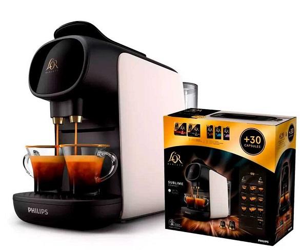 PHILIPS LOR Barista White / Cafetera + 30 cpsules