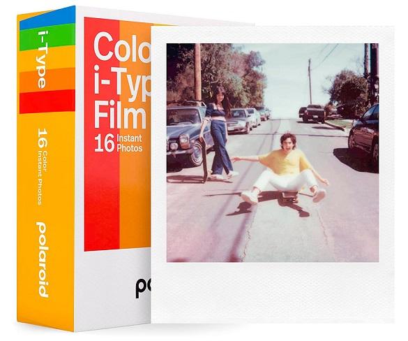 Polaroid Color i-Type Film Double Pack / Pelcula fotogrfica instantnea - 8 fotos