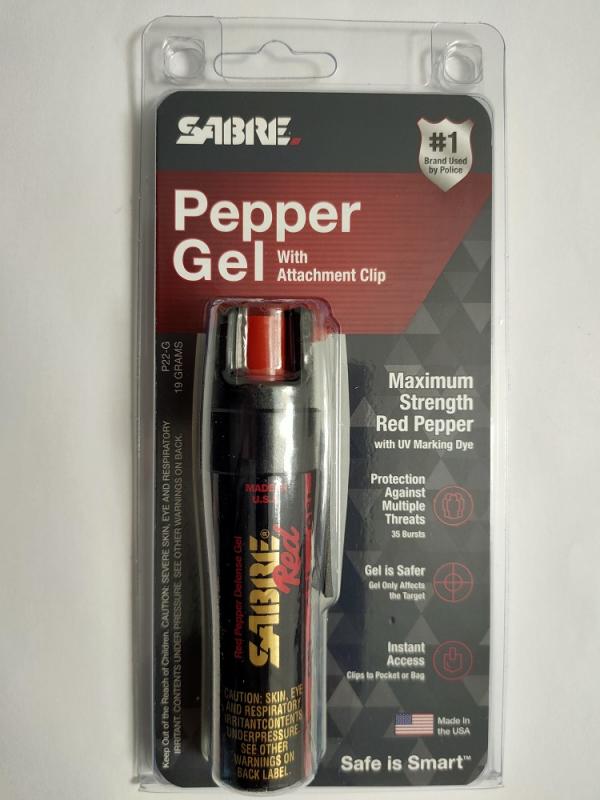 Sabre Pimienta Compacta Spray Gel Con Clip