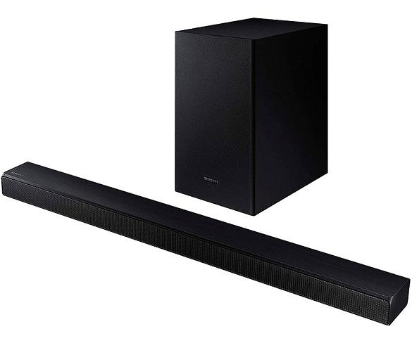 SAMSUNG HW-T550/ZF BARRA DE SONIDO 2.1CH 320W DOLBY DIGITAL DTS VIRTUAL CON SUBWOOFER INALMBRICO